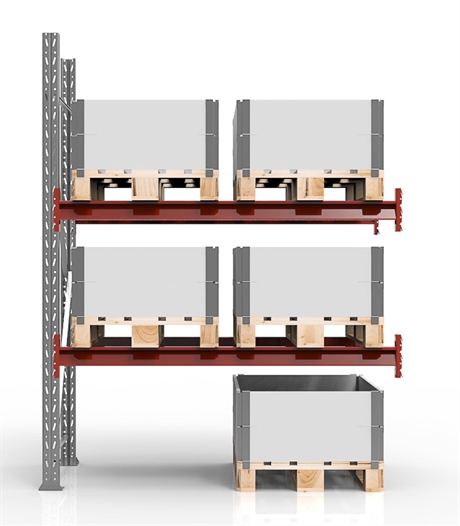 Pallställ - Påbyggnadssektioner h 2500 mm