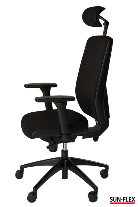 Kontorstol SUN-FLEX Officechair HB svart