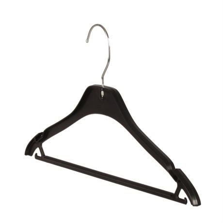 Barnklädhängare 35,5 cm 200-pack svart