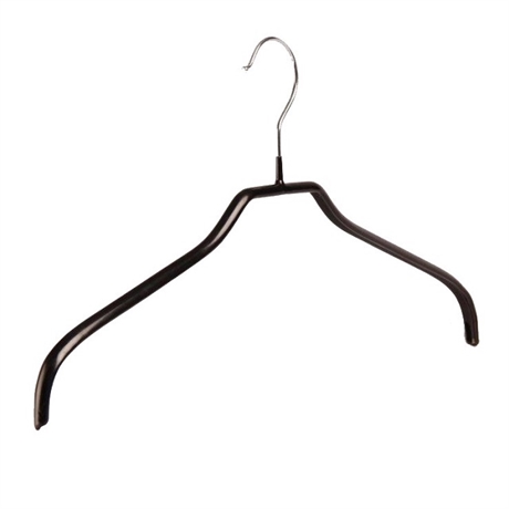 Metallhängare nonslip 653 42 cm 50-pack svart
