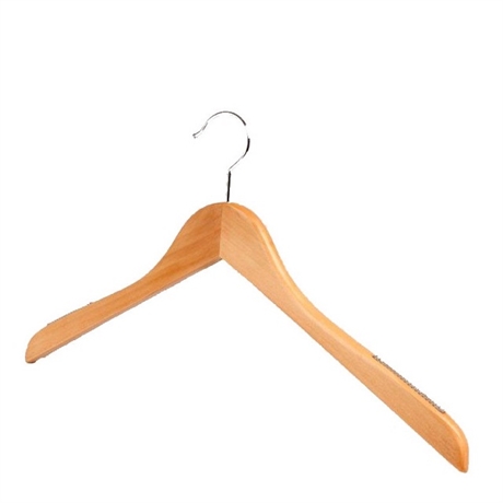 Trähängare 820N rak med nonslip 45 cm 50-pack