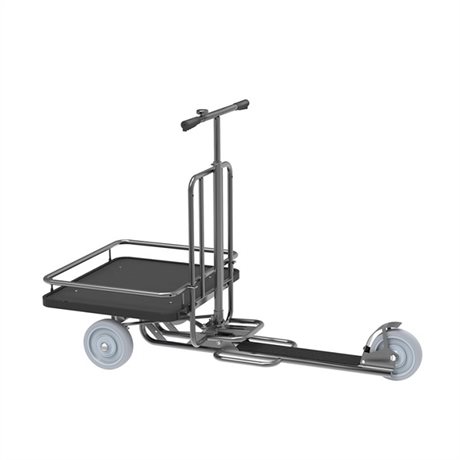 Sparkflakcykel Ergo grå