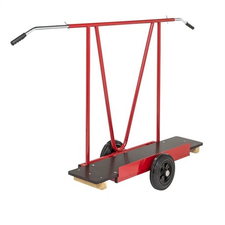 Skivvagn röd