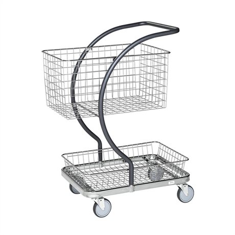 C-line korgvagn 1 stor korg + 1 liten korg