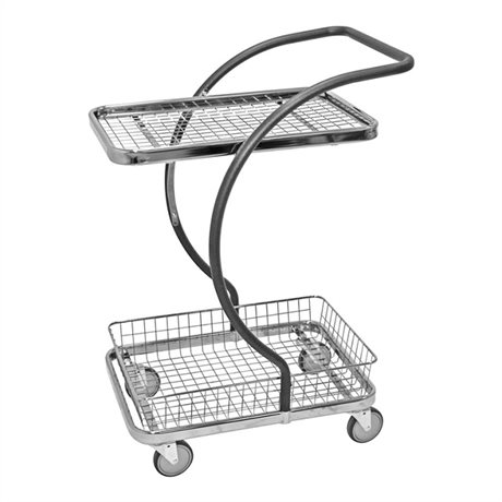 C-line korgvagn 1 trådhylla & 1 korg