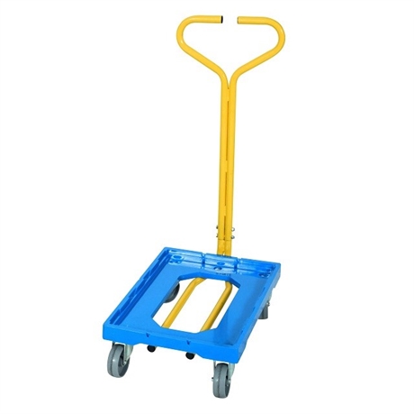 Backvagn PD250C med draghandtag 600x400 mm blå