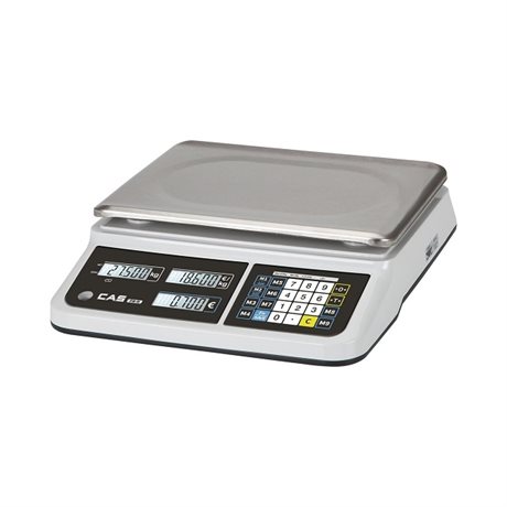 Prisuträknande våg CAS PR II B 15 kg