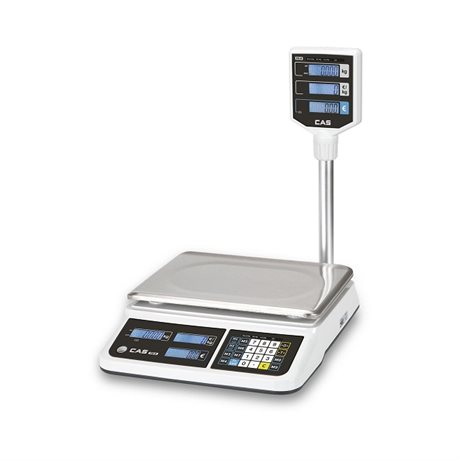 Prisuträknande våg CAS PR II P 15 kg