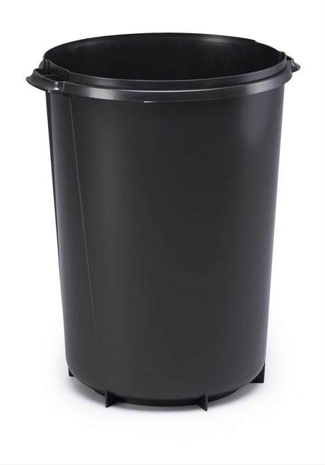 Tunna Durabin 40L rund svart