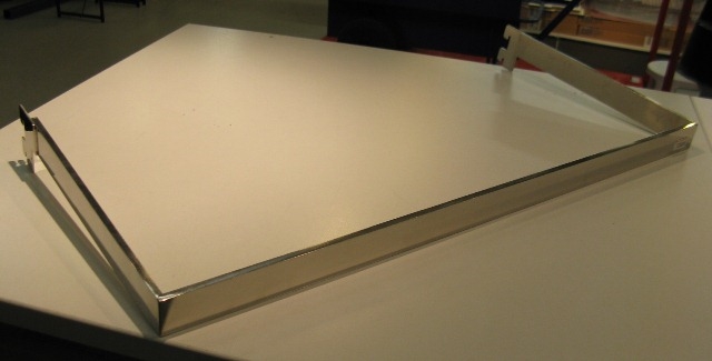 Konfektionsbåge krom 600x300 mm