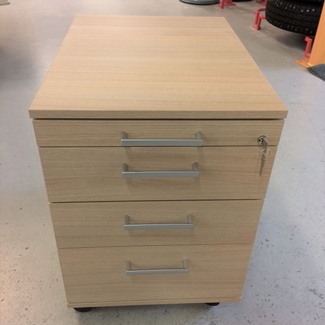 Rullhurts Store 4 lådor eklaminat 
