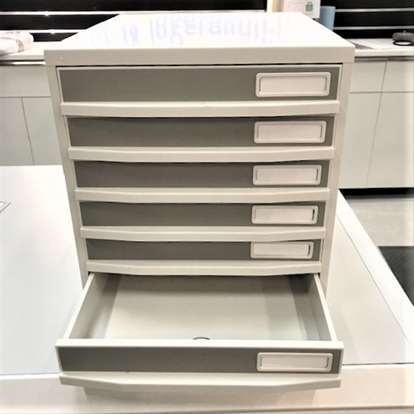 Blankettbox med 6 lådor