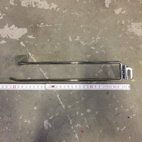 Enkelspjut med etikettbricka 300 mm