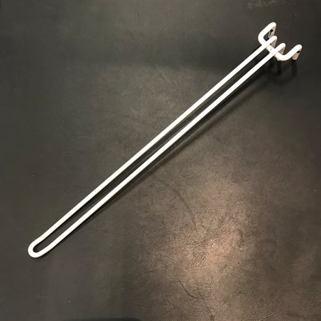 Dubbelspjut vita 300 mm för spjutskena/detaljskena