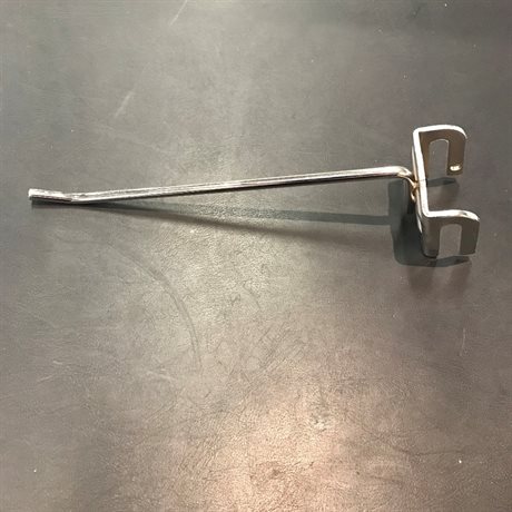 Enkelspjut 140 mm för spjutskena/detaljskena