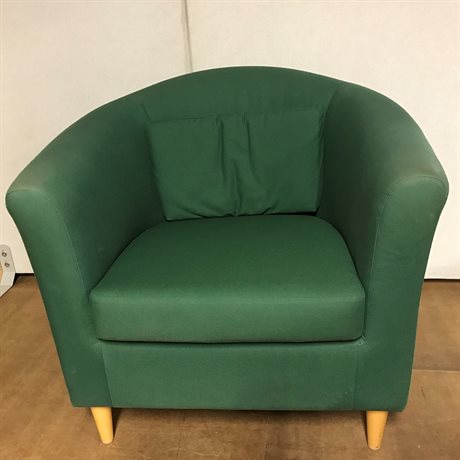 Fåtölj grön