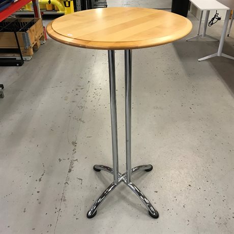 Barbord skiva Ø 63 cm björk