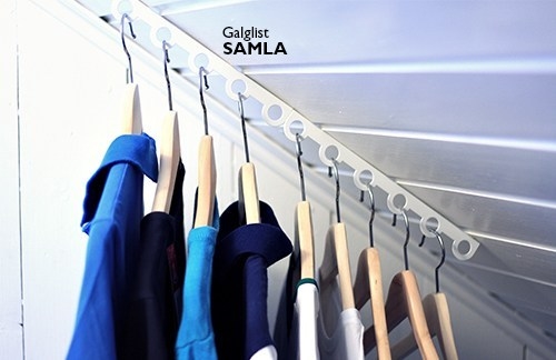 Galglist Samla vit 280x20x30 mm 2-pack