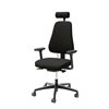 Kontorsstol LD6340 Multisynkron komplett inkl arm-& nackstöd, tyg Select 60999