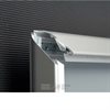 Låsbar Snäppram 32 mm alu natur