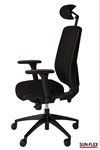 Kontorstol SUN-FLEX Officechair HB svart