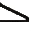 Herrklädhängare 46 cm 125-pack svart