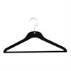 Juniorklädhängare 40 cm 125-pack svart