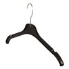 Damklädhängare 43cm 225-pack svart
