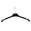 Damklädhängare 43cm 225-pack svart