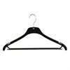 Dresshängare 44 cm 100-pack svart