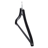 Klädhängare 547B med byxslå & hotellsprint 45 cm 170-pack svart