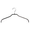 Metallhängare nonslip 653 42 cm 50-pack svart