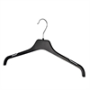 Klädhängare med nonslip KTT 43 cm 180-pack svart