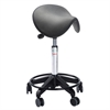 Sadelstol Dalton PU Octopus med hjul & fotring - Fraktfri leverans