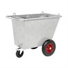 Avfallsvagn 400 liter varmförzinkad