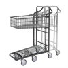 Butiksvagn Ergo med korg mörkgrå