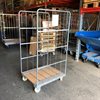 Rullcontainer 84 med 2 väggar & träbotten