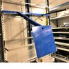 Fyrkantsskena 90 cm blå