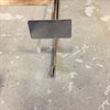 Enkelspjut med etikettbricka 300 mm