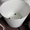 Störtkorg Ø 60cm vit