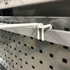 Dubbelspjut vita 300 mm för spjutskena/detaljskena