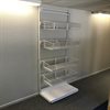 Butiksinredning fem sektioner komplett med korgar