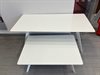 Podie/Bord vit set med 2 bord