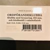 Ordförandeklubba/ Domarklubba