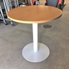 Cafébord Mitab bok/vit Ø 70 cm 