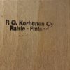 Karmstol PO Korhonen björk/grön