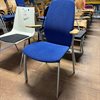 Karmstol Kinnarps blå