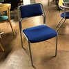 Stol Kinnarps 558 blå/silver