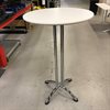 Barbord skiva Ø 70 cm vit