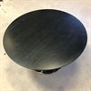 Soffbord Ø 90 cm svart/krom